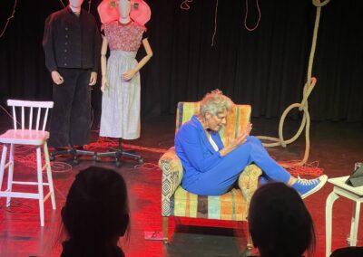 Paulien Fraanje in de voorstelling ZiNN