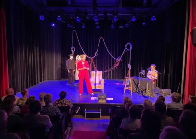 Paulien Fraanje in de voorstelling ZiNN